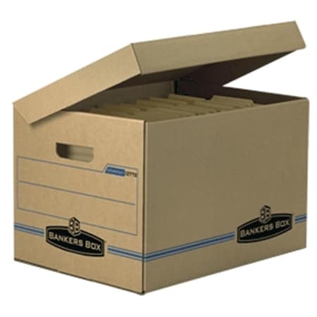 Fellowes Fellowes Bankers Box Recycled Storage Box Brown 10x12x15, 12PK FE87242